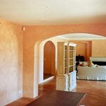 Colour Wash To Walls of Villa In Saint Tropez